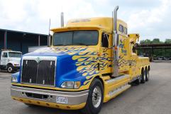 Service vehicle for All About Towing & Hauling